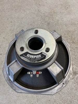 Speaker scorpion sale