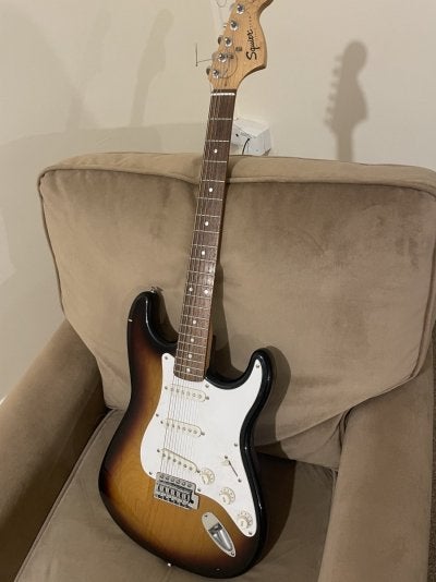 2000 Strat Affinity series Sunburst Squier Talk Forum