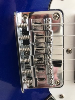 Squier bullet cheap mustang bridge