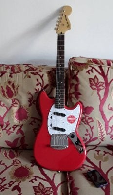 Squier vintage modified mustang fiesta red deals