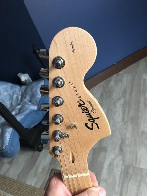 New tuners affinity strat Squier Talk Forum